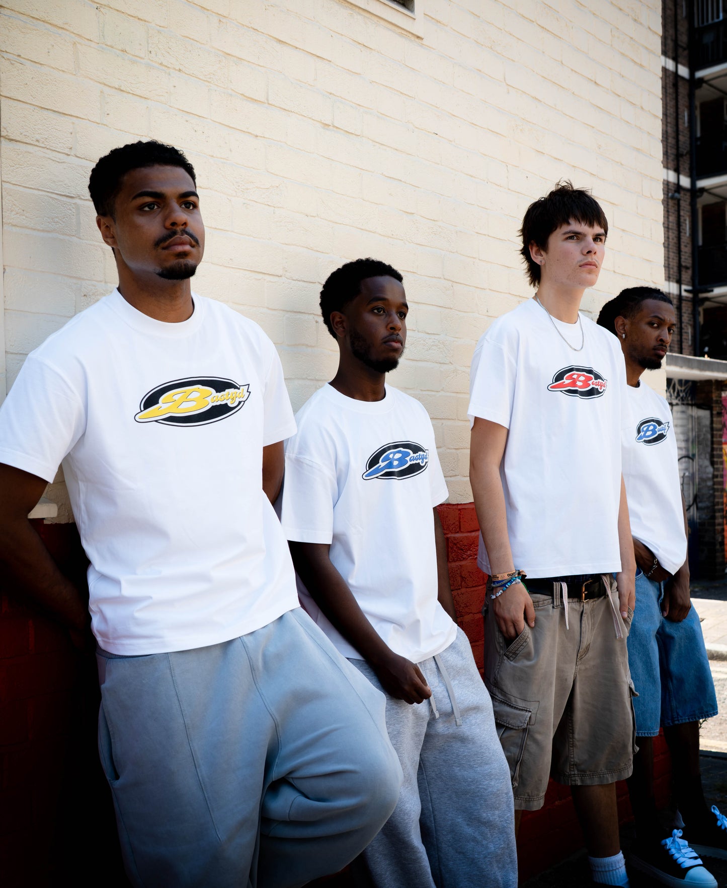 SIGNATURE LOGO WHITE T-SHIRT [RED]