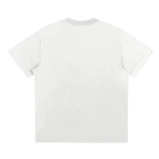 SIGNATURE LOGO WHITE T-SHIRT [BLUE]