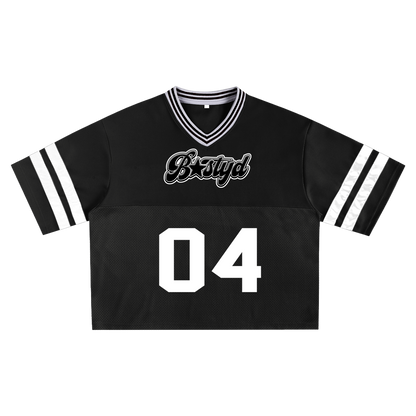 04 BOXY JERSEY [BLACK/WHITE]